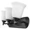 Z-Lite Lagoon 3 Light Vanity, Matte Black & Matte Opal 703-3V-MB - alternate 7